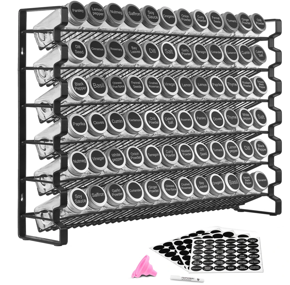 VEVOR Prieskonių lentyna virtuvinės spintelės tvarkai
