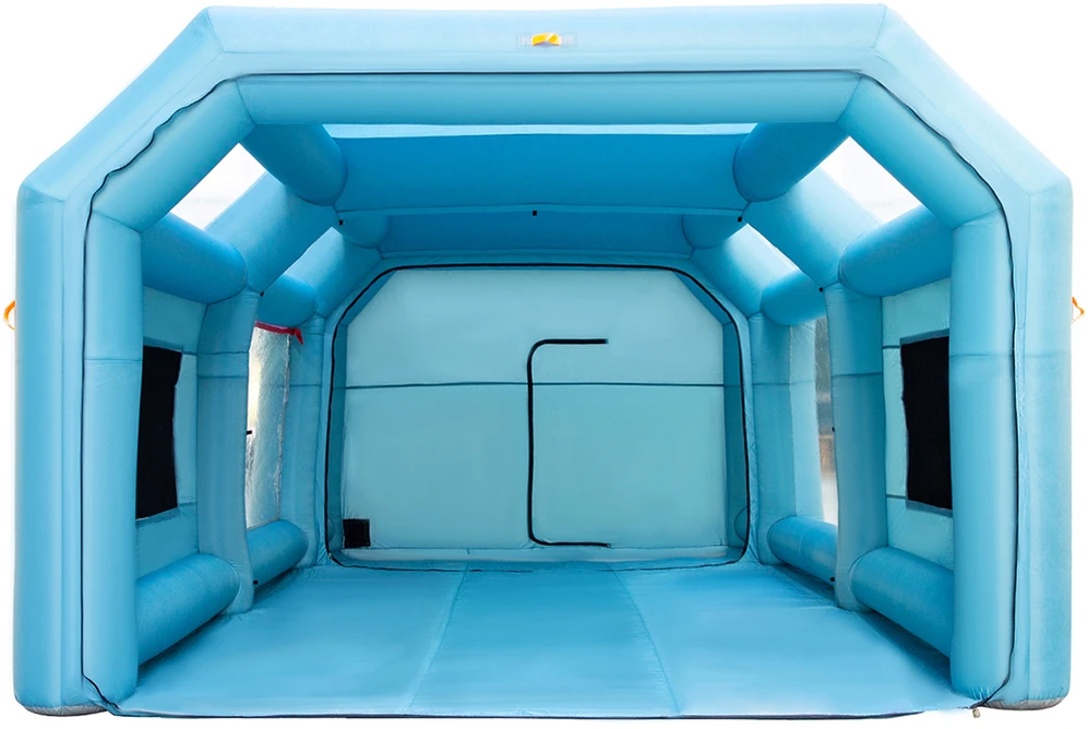 VEVOR Nešiojama pripučiama dažymo kabina 6x3x2.5 m