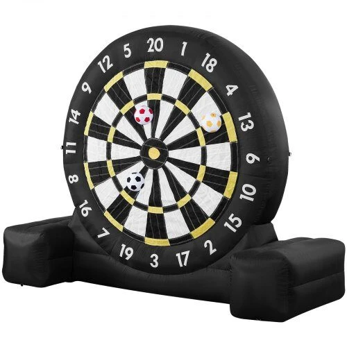 VEVOR Pripučiama futbolo dart lenta su kamuoliais