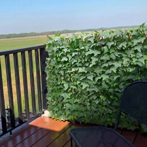 VEVOR Išplečiama tvora su privatumo skydu