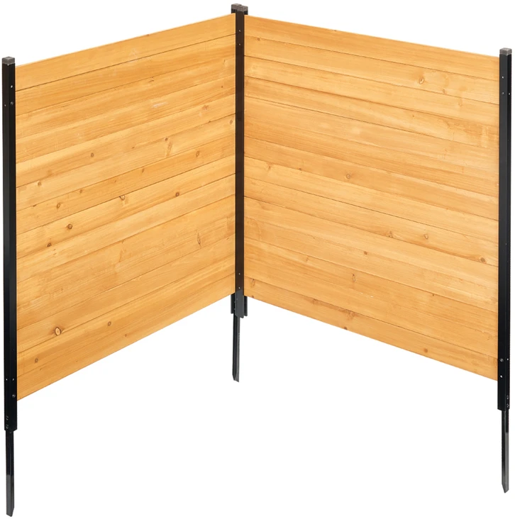 VEVOR Medinė privatumo tvora 98 cm x 108 cm