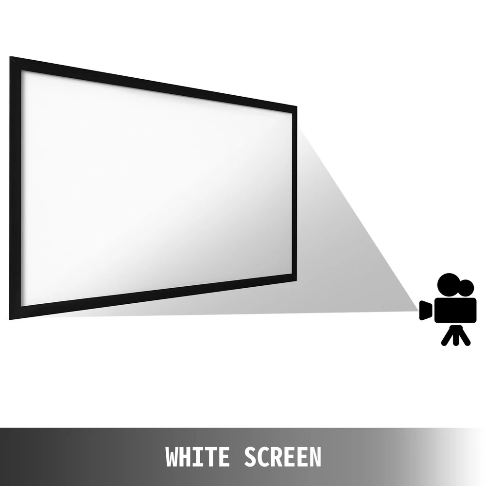 VEVOR 130 colių 16:9 projekcijos ekranas 4K HDTV