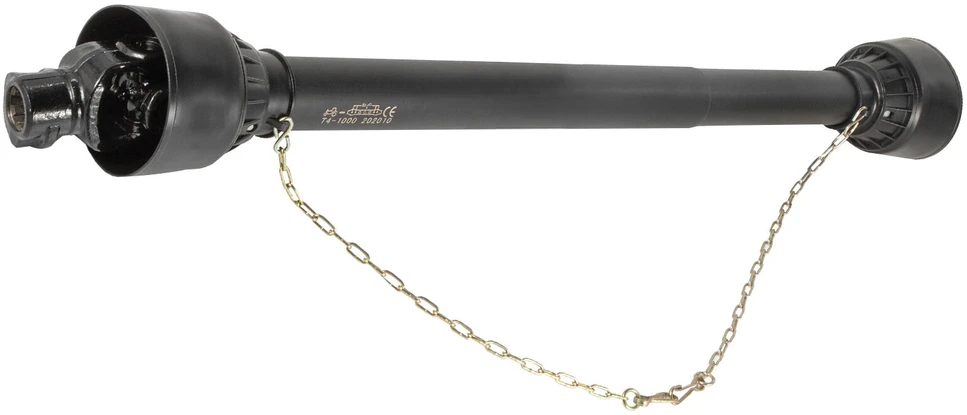 VEVOR PTO velenas su 1-3/8" x 6 šlicais