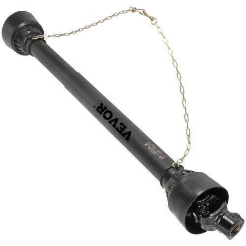 VEVOR PTO velenas su 1-3/8" x 6 šlicais