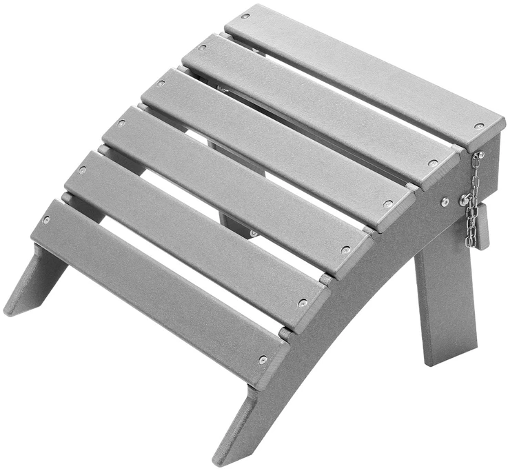 VEVOR Sulankstoma Adirondack pakojis, pilkas