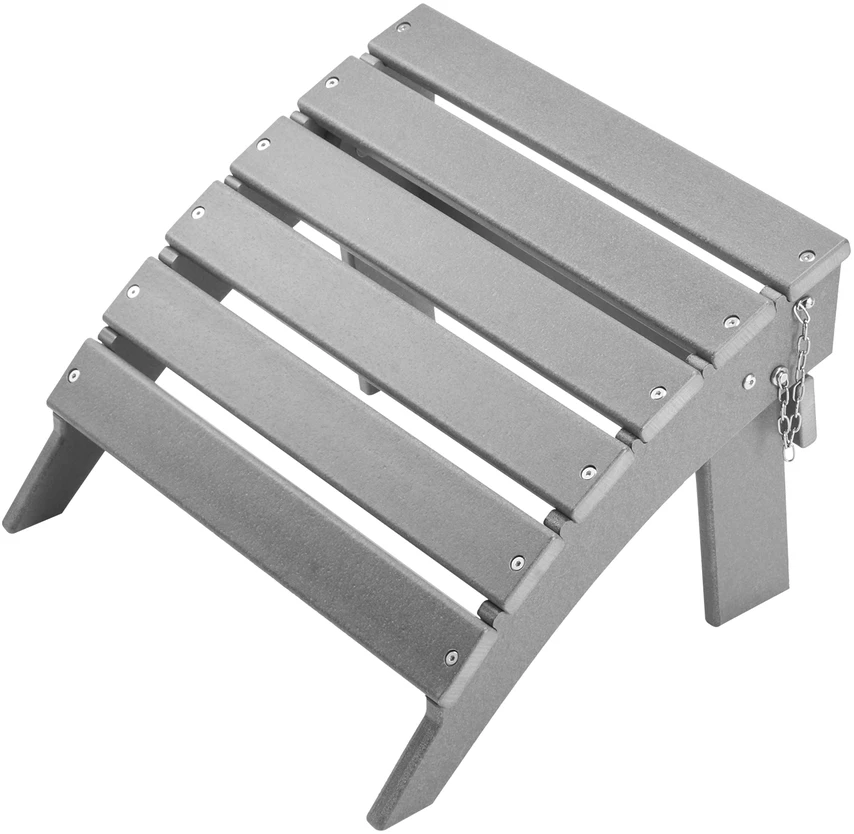 VEVOR Sulankstoma Adirondack pakojis, pilkas