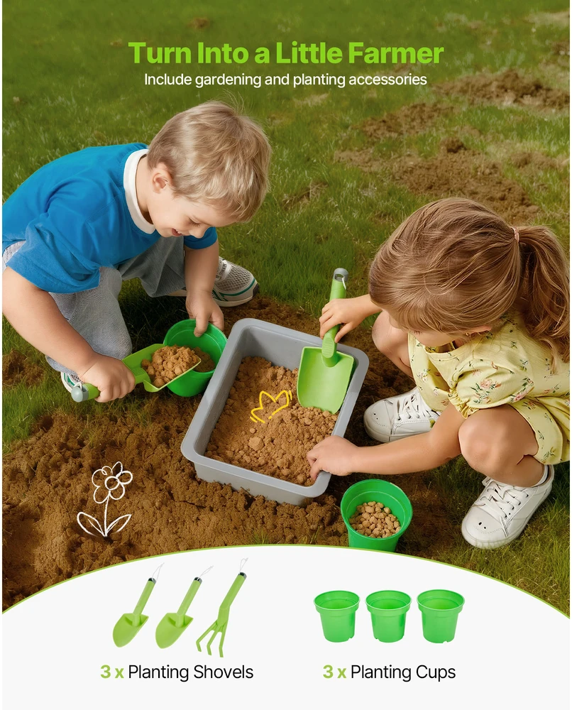 VEVOR Vaikiškas lauko medinis purvo virtuvė