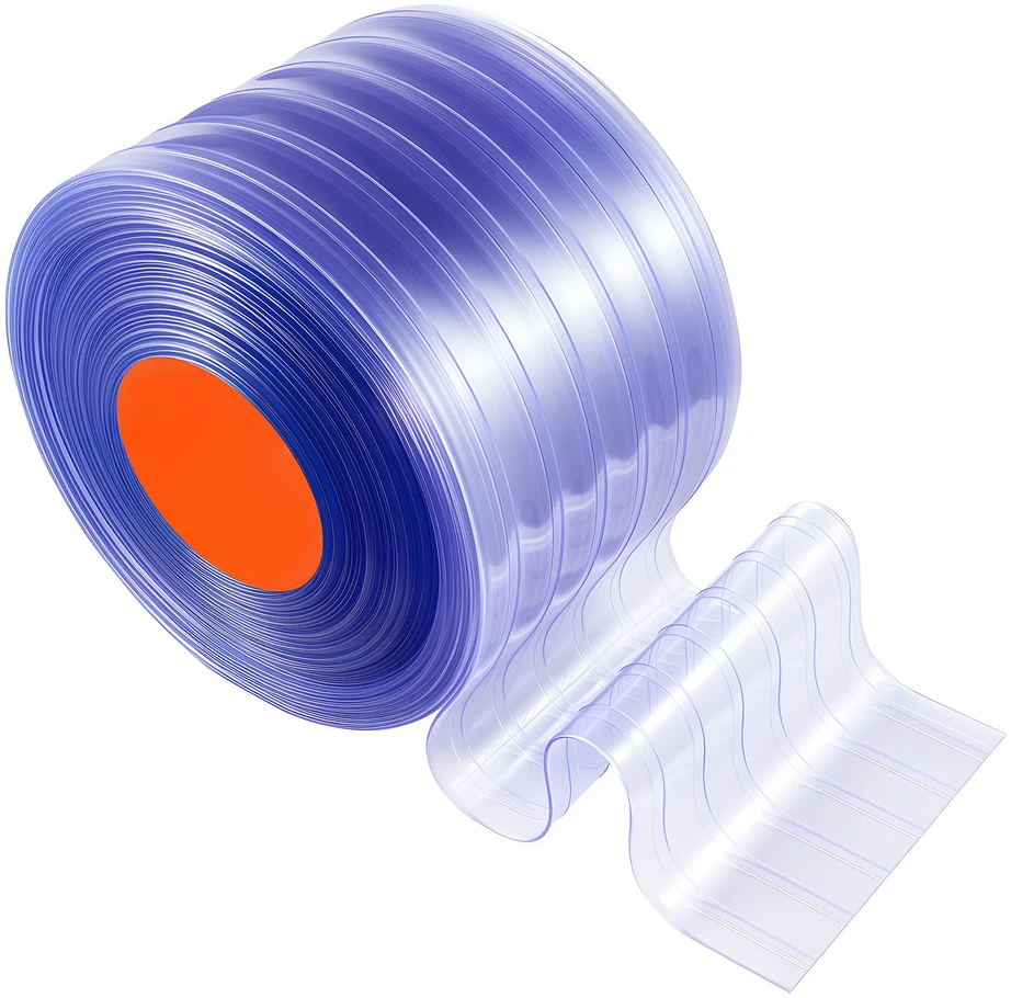 VEVOR Skaidri PVC užuolaida 45,7 m x 30,5 cm