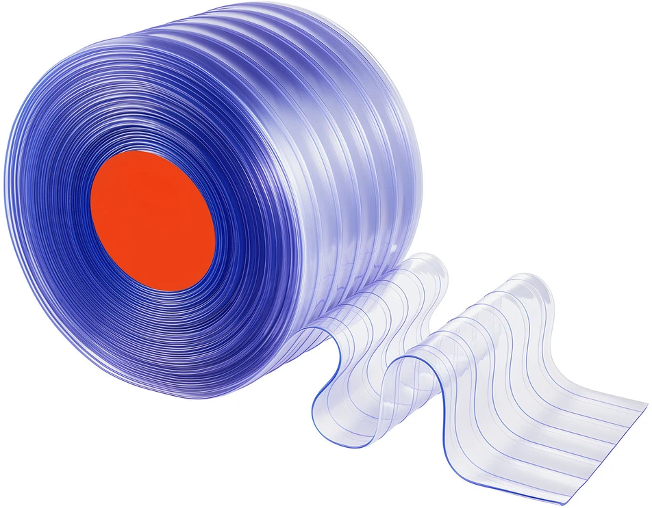 VEVOR Skaidri PVC užuolaida 45,7 m x 30,5 cm