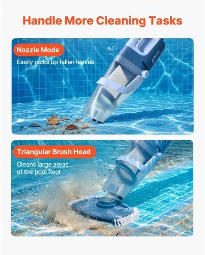 Rankinis baseino siurblys VEVOR PJV24E, 100 l/min