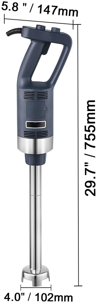 VEVOR Komerciškas panardinamas trintuvas 500W
