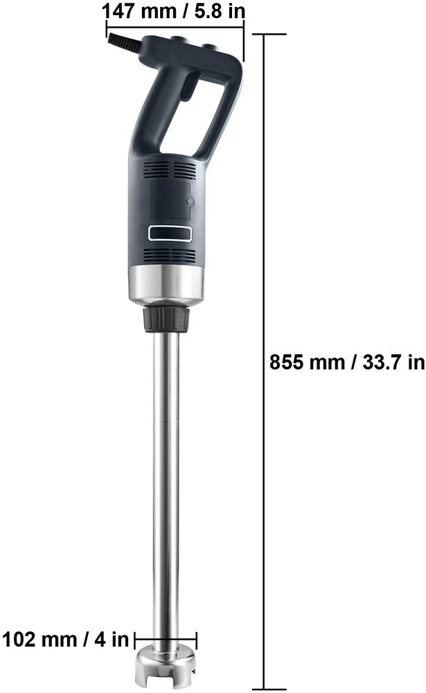 VEVOR Profesionalus panardinamas trintuvas 750W
