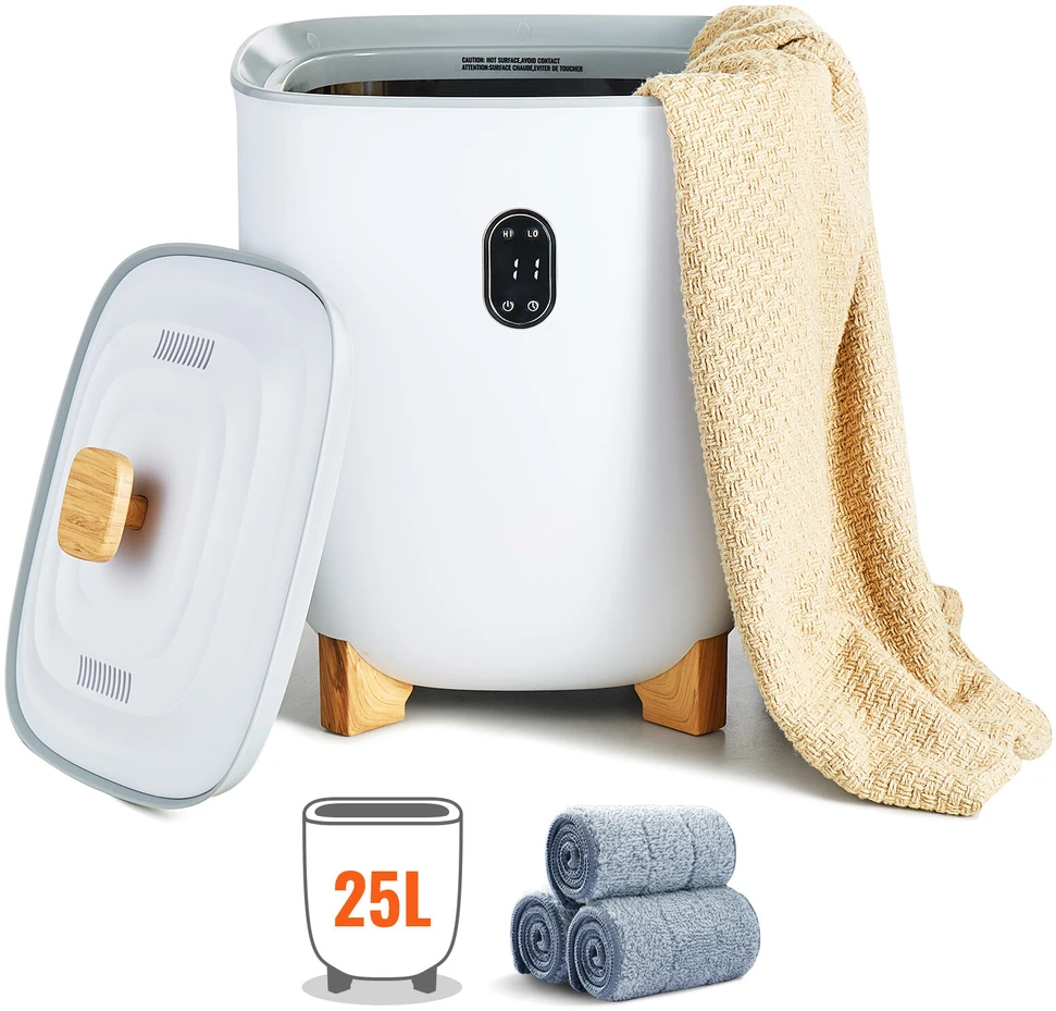 VEVOR 25L rankšluosčių šildytuvas su LED ekranu