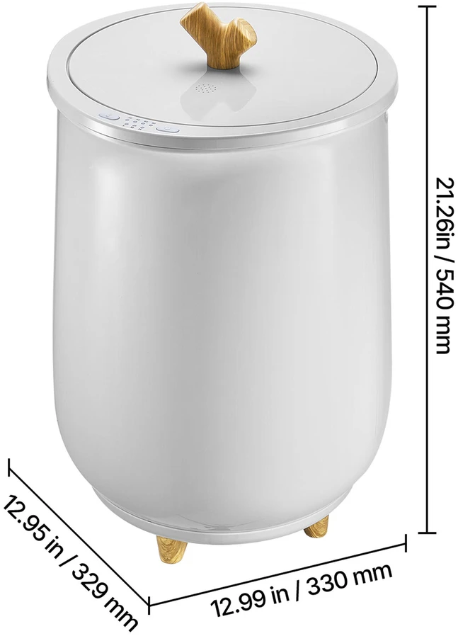 VEVOR 20L rankšluosčių šildytuvas su LED apšvietimu