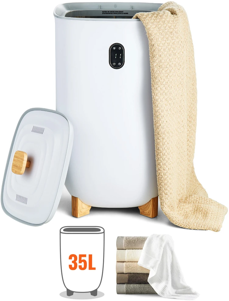 VEVOR 35L rankšluosčių šildytuvas su LED ekranu ir laikmačiu