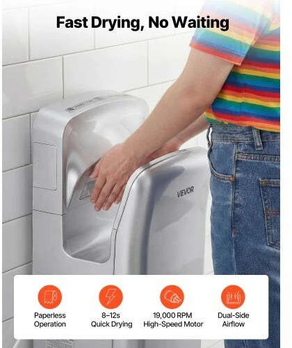 VEVOR Vertikalus rankų džiovintuvas su HEPA filtru