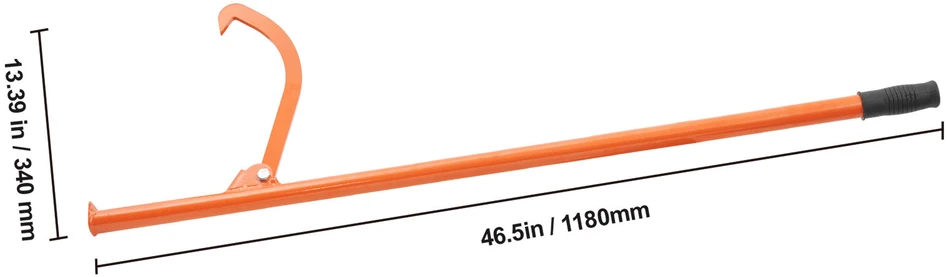 VEVOR Rąstų vartytuvas 118 cm iš anglies plieno