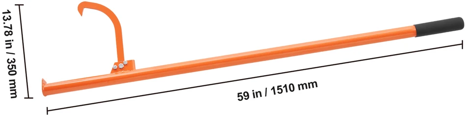 VEVOR 59 cm ilgio kirtimo įrankis rąstams