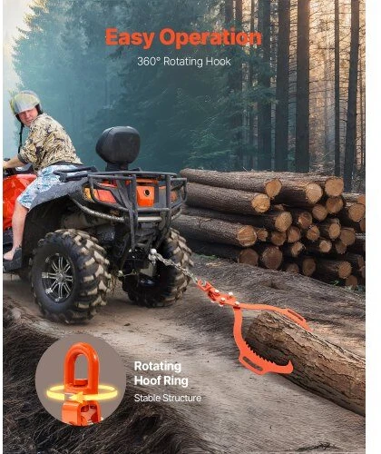 VEVOR 71 cm rąstukų kėlimo žnyplės 2 nagų