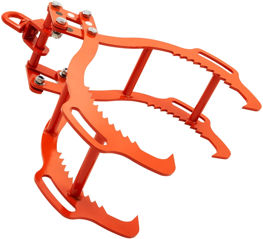 VEVOR 28 cm rąstų kėlimo žnyplės su 4 nagais