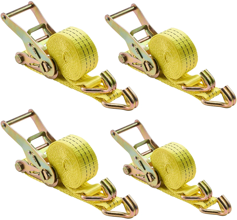 VEVOR Stiprios apsaugos diržai su kabliais 38 mm x 3 m