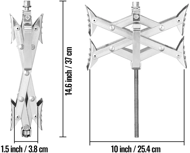 VEVOR Kemperių ratų stabilizatorius, X formos