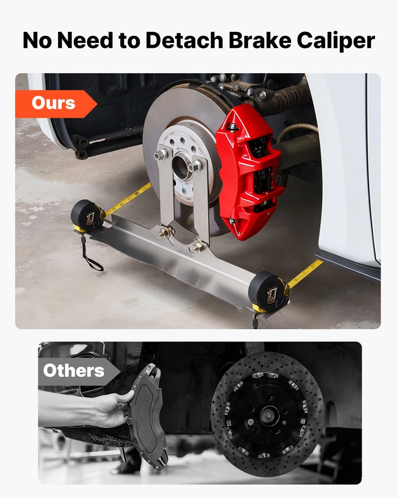 VEVOR Ratų suvedimo įrankis automobiliams
