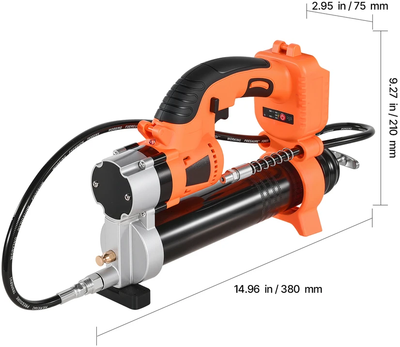 VEVOR Belaidis tepalo pistoletas 55 MPa 20V