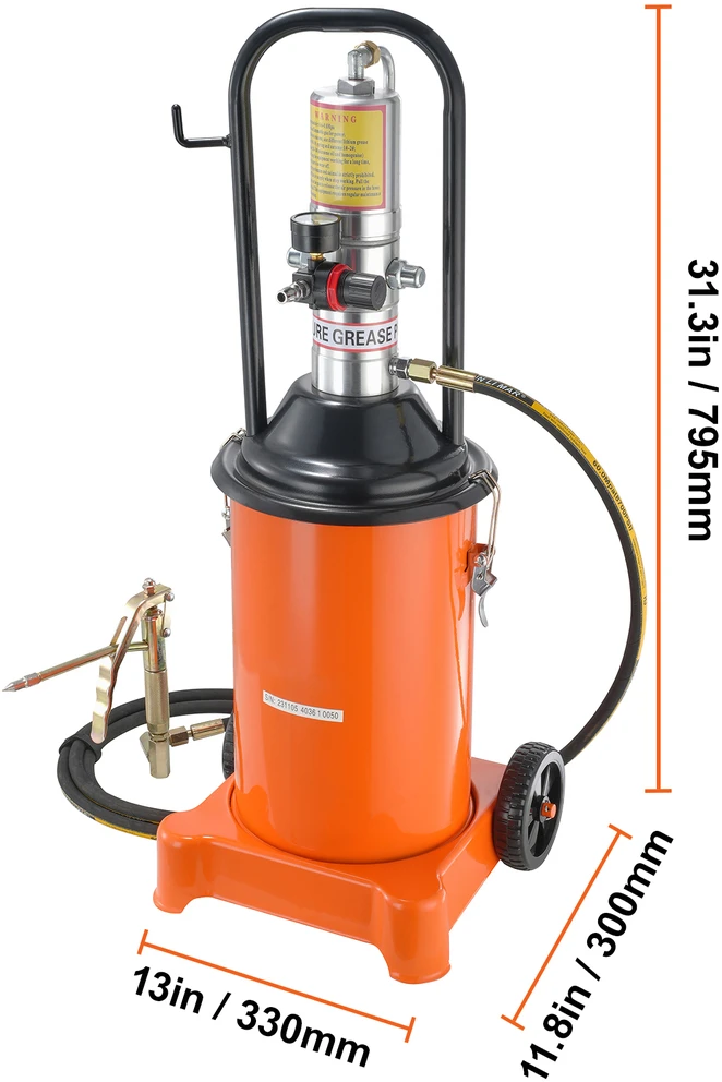 VEVOR Oro tepalo siurblys, 3 galonai 12L
