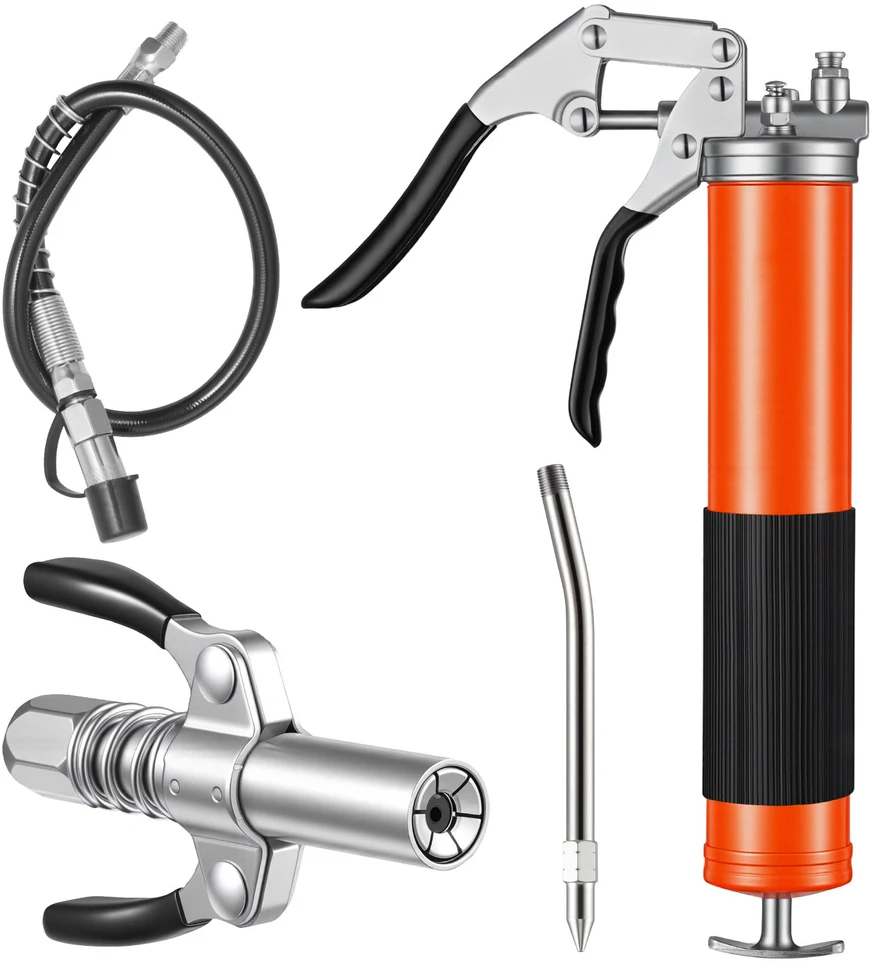 VEVOR Tepalo švirkštas, 8000 PSI, 0,4 L