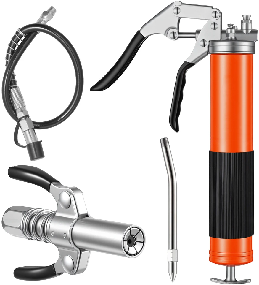 VEVOR Tepalo švirkštas, 8000 PSI, 0,4 L