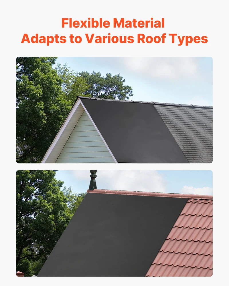 VEVOR EPDM guminė stogo danga 6 x 7.5 m
