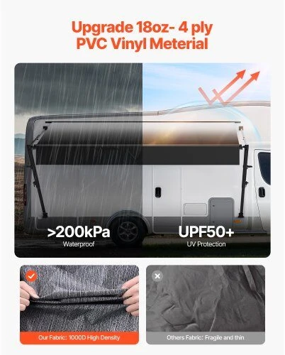 VEVOR 18 pėdų palapinė RV priekaboms