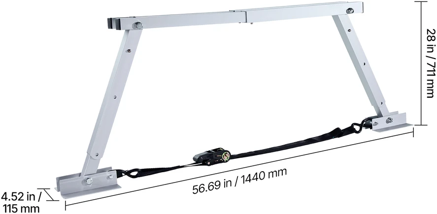 VEVOR Stabilizatorius RV transporto priemonei su reguliuojamu aukščiu