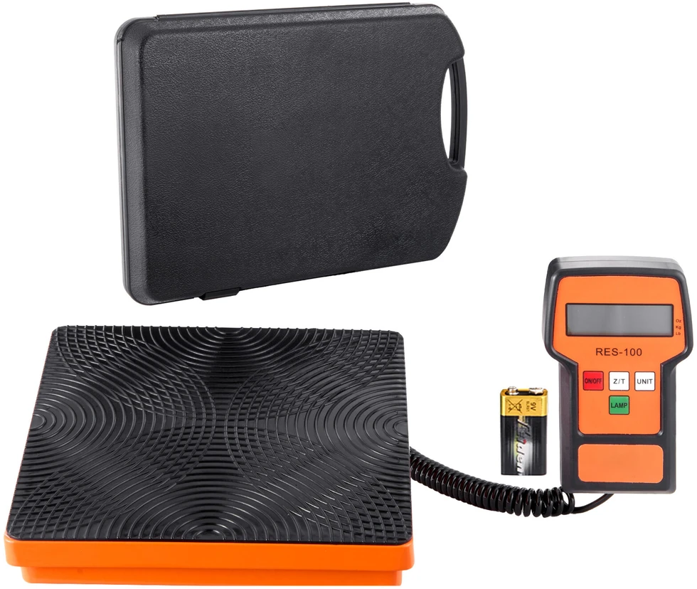VEVOR Elektroninės šaldymo agentų svarstyklės 50 kg HVAC