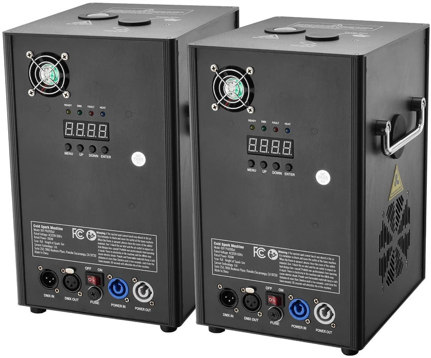 VEVOR Šalto žiežirbų fejerverkų mašina x2 700W 2-5m renginiams