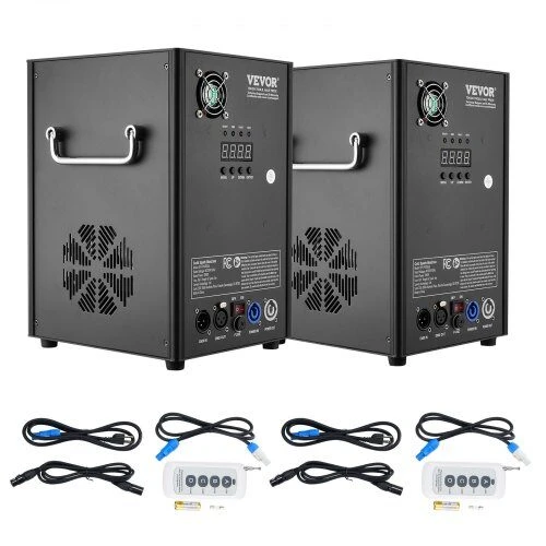 VEVOR Šalto žiežirbų fejerverkų mašina x2 700W 2-5m renginiams