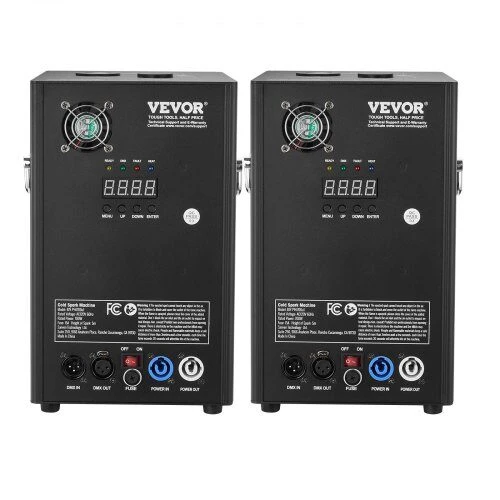 VEVOR Šalto žiežirbų fejerverkų mašina x2 700W 2-5m renginiams
