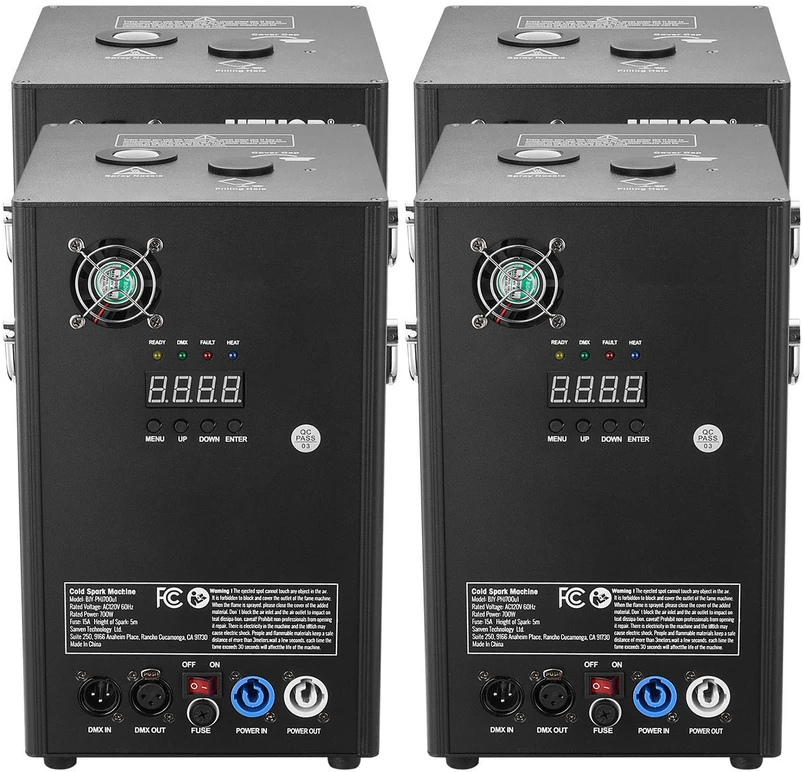 VEVOR Šaltos ugnies fejerverkų aparatas 700W 2-5m