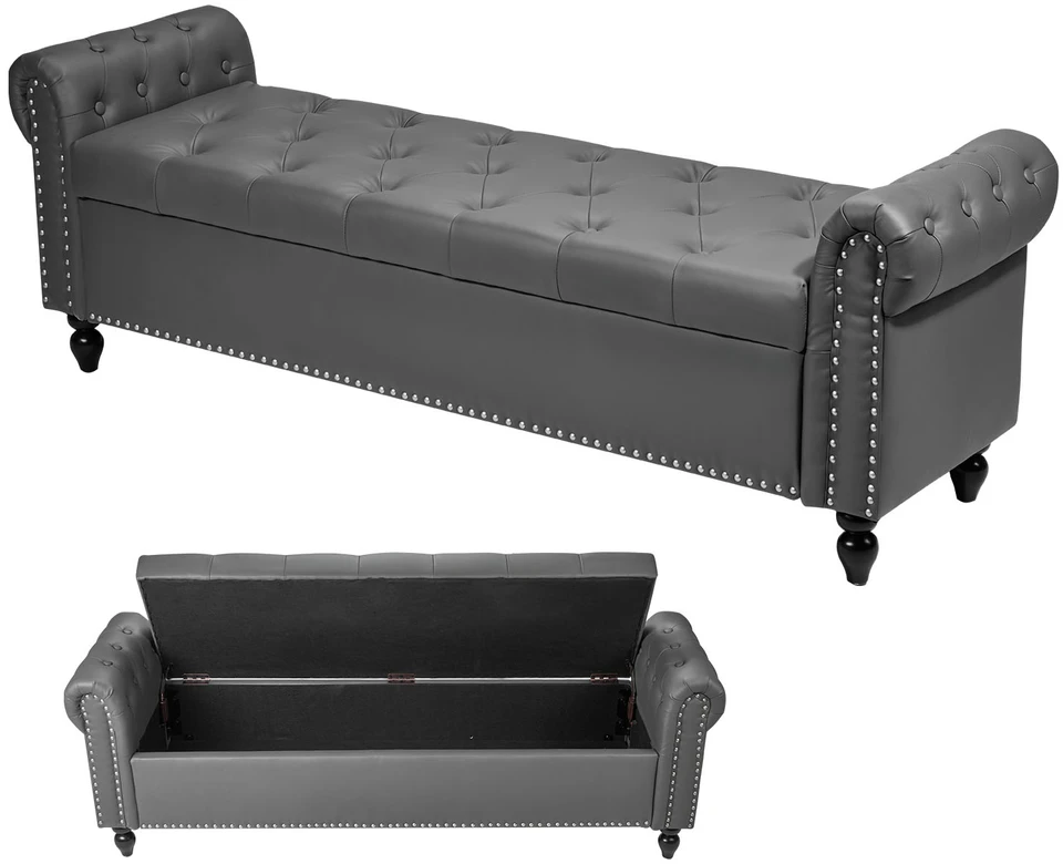 VEVOR Odinė sofa-sandėliavimo suolelis miegamiesiems