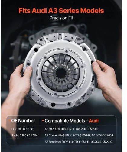VEVOR Sankabos komplektas ir smagratis Audi A3