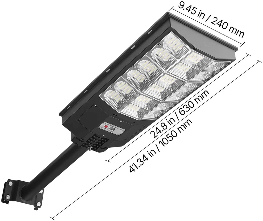 VEVOR Lauko saulės gatvės šviestuvas 12000W