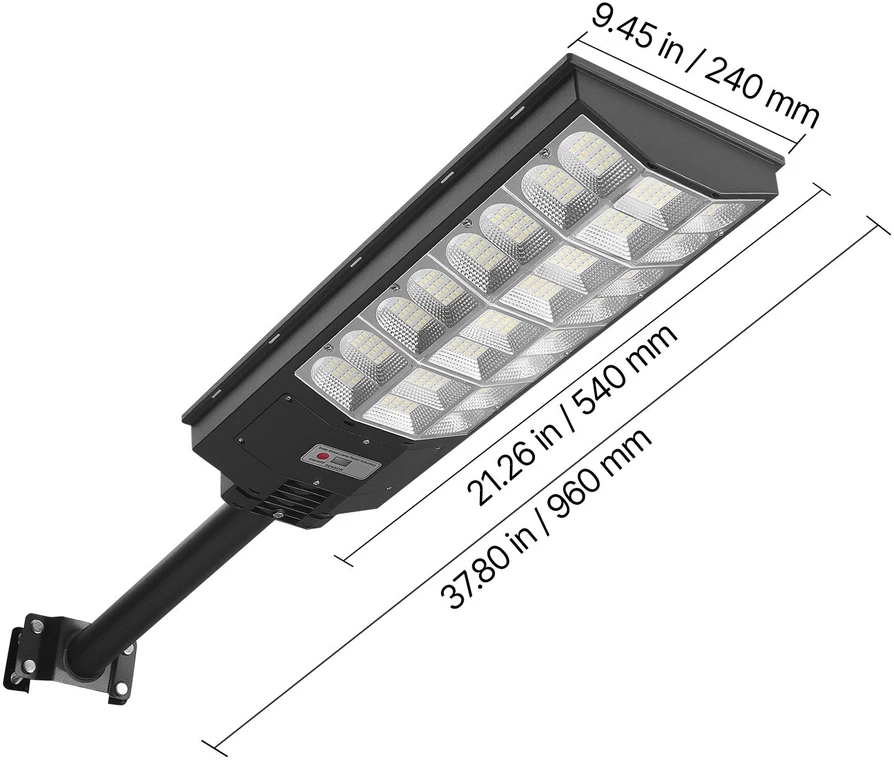 VEVOR 8000W saulės gatvės žibintai lauko apšvietimui