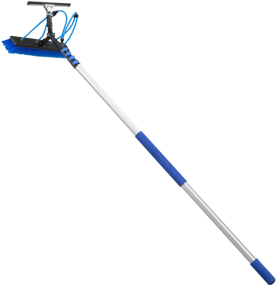 VEVOR Saulės baterijų valymo rinkinys, 7.99 m, teleskopinis kotas