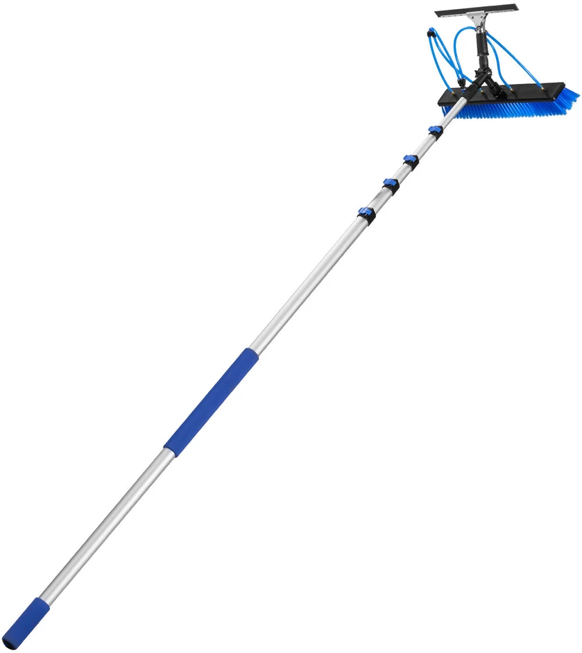 VEVOR Saulės baterijų valymo rinkinys, 7.99 m, teleskopinis kotas