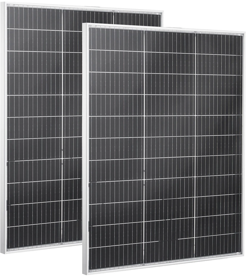 VEVOR 2 vnt. 100W bifacialiniai saulės moduliai