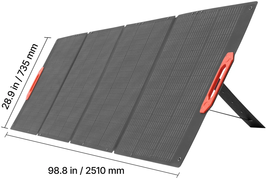 VEVOR 300 W sulankstomas monokristalinis saulės modulis