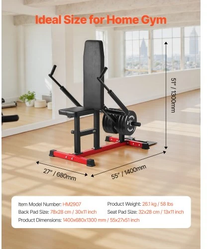 VEVOR Sėdimas tricepso ir bicepso spaudimo treniruoklis