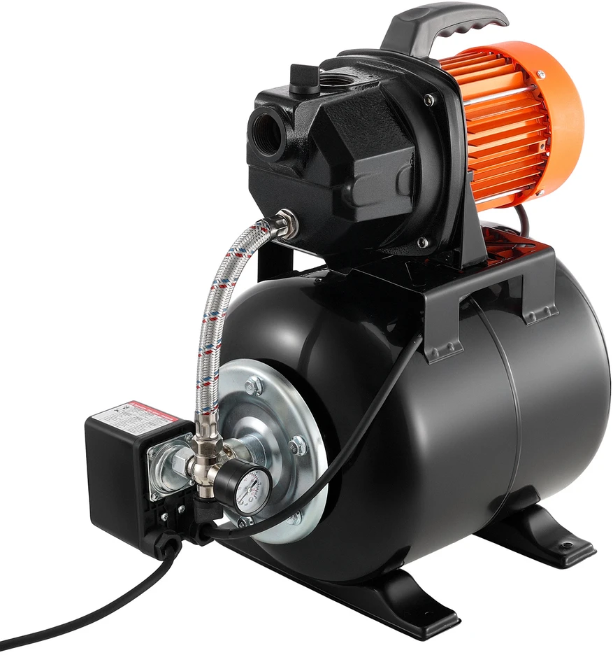 VEVOR Šulinio siurblys su slėgio talpa 230V 3750 LPH