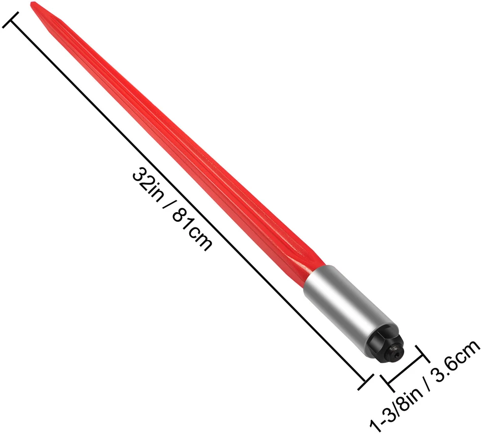 VEVOR Šieno durklas 81 cm, 612 kg talpa
